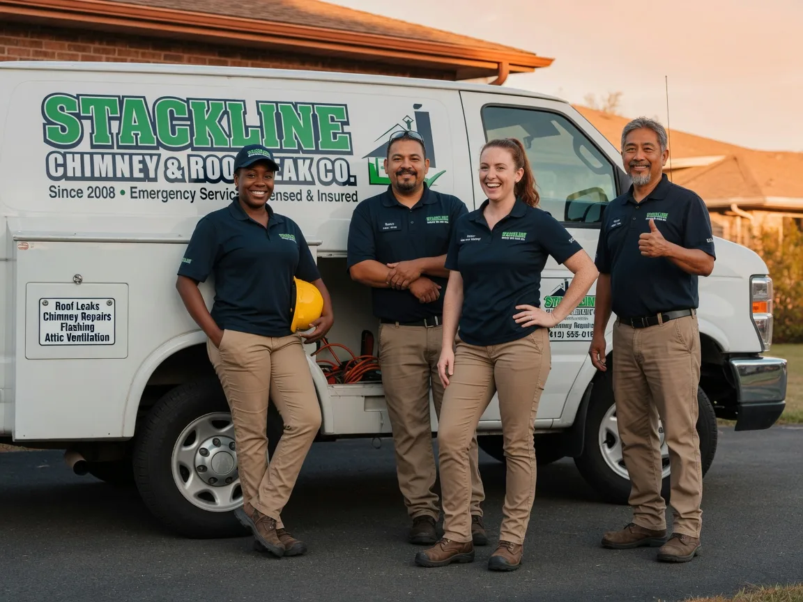 Chimney flashing repair company in Bloomington, IN